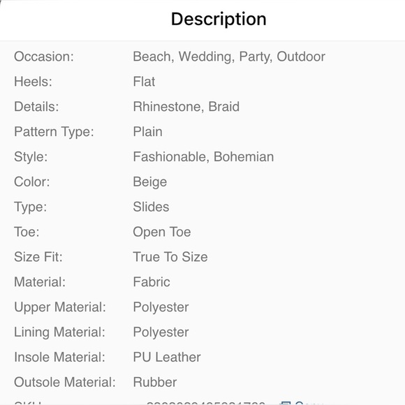 Colorful Beaded Women's Sandals - Picture 8 of 8